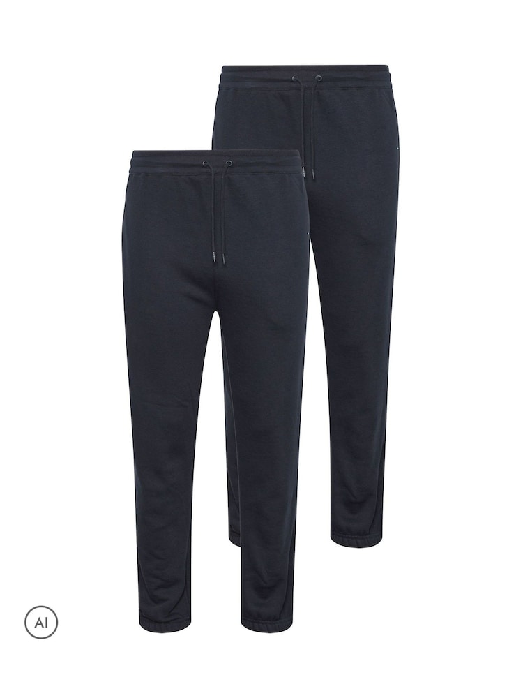 Pantaloni sport esențiali BadRhino Big & Tall, pachet de 2 - Imaginea 1 din 7 Pantaloni sport esențiali BadRhino Big & Tall, pachet de 2 - Imaginea 1 din 7