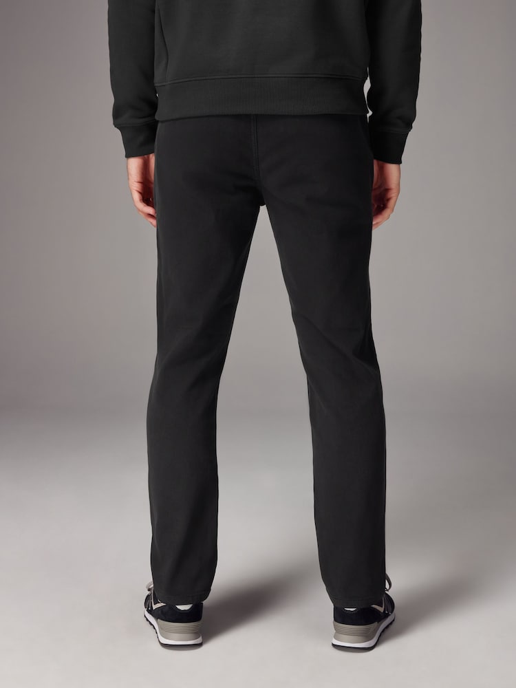 Черный - Брюки-чиносы Slim Fit Motionflex - Изображение 2 из 10 Черный - Брюки-чиносы Slim Fit Motionflex - Изображение 2 из 10