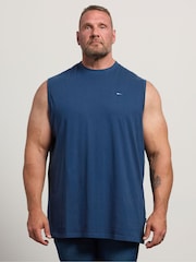 BadRhino Big & Tall Brown Full Length Muscle Vests 3 Pack - Image 2 of 8