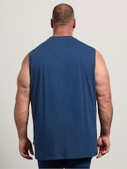BadRhino Big & Tall Brown Full Length Muscle Vests 3 Pack - Image 4 of 8