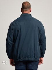 Bleu - BadRhino Big & Tall Veste en sergé de coton grande taille - Image 3 de 6