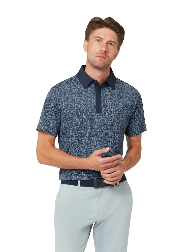 Callaway Apparel Blue Confetti Polo Shirt - Slika 1 iz 6