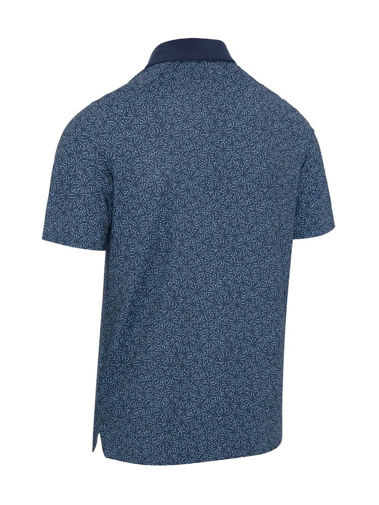 Callaway Apparel Blue Confetti Polo Shirt - Slika 6 iz 6