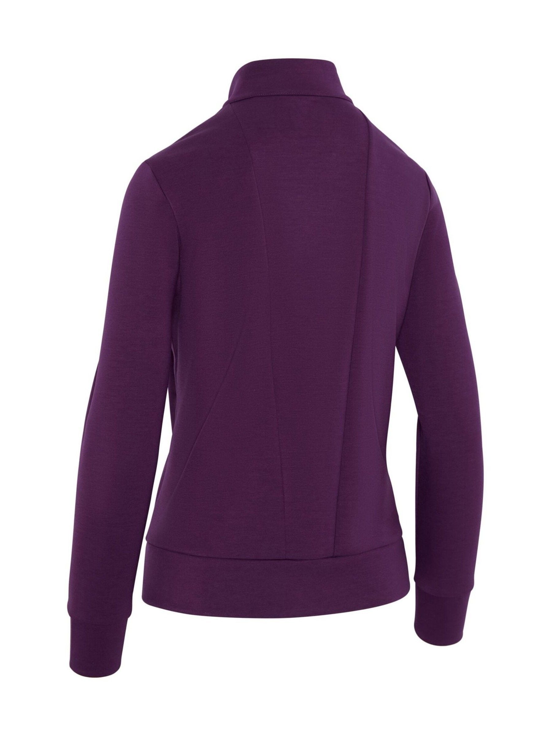 Buy Callaway Apparel Purple 1/2 Zip Soft Touch Pullover Jumper