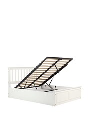 Birlea White Austin Ottoman Bed with Nebula Mattress - Image 7 of 8
