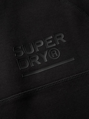 Superdry Black Tech Logo Loose Hoodie - Image 6 of 7