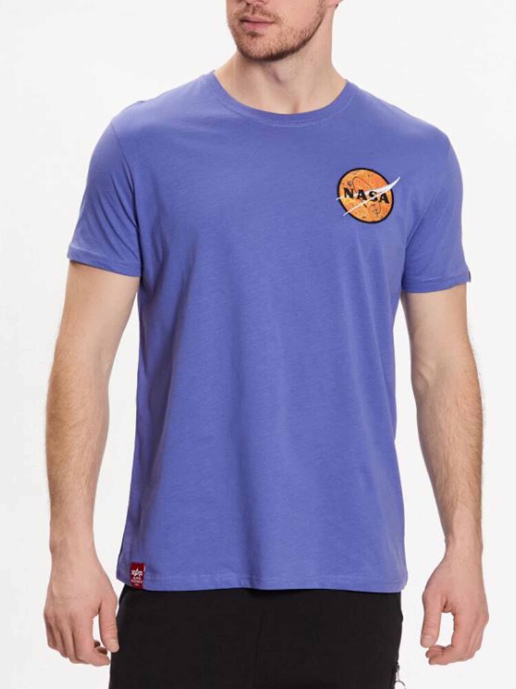 Alpha Industries 100% Cotton NASA Davinci T-Shirt - Image 1 of 7