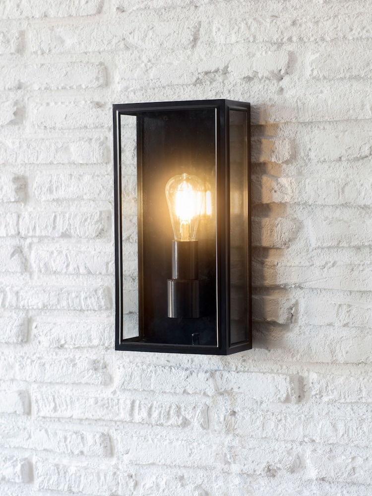Garden Trading Carbon Belgrave Outdoor Lantern Tall - Image 1 of 4 Garden Trading Carbon Belgrave Outdoor Lantern Tall - Image 1 of 4