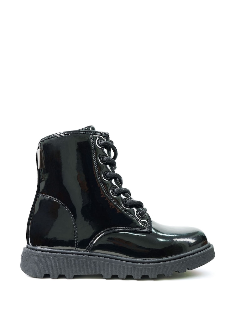 Toezone Susie Patent Magical Unicorn Patent Boots - Image 1 of 6 Toezone Susie Patent Magical Unicorn Patent Boots - Image 1 of 6