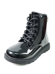 Toezone Susie Patent Magical Unicorn Patent Boots - Image 2 of 6
