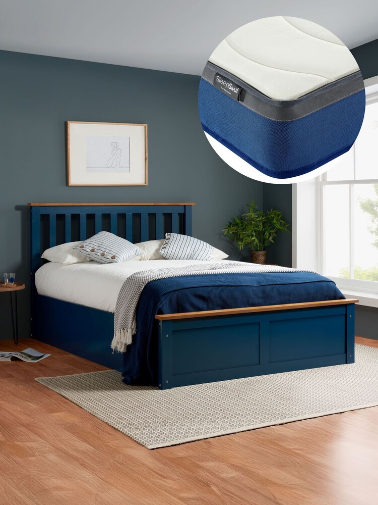 Birlea Austin Ottoman Bed with Nebula Mattress - Image 1 de 8 Birlea Austin Ottoman Bed with Nebula Mattress - Image 1 de 8