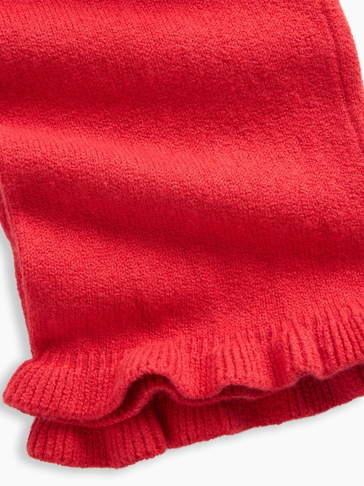 Gap Red CashSoft Ruffle Wide-Leg Trousers (6mths-5yrs) - Image 4 of 4 Gap Red CashSoft Ruffle Wide-Leg Trousers (6mths-5yrs) - Image 4 of 4