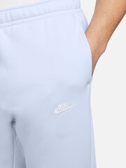 Nike Light Blue Club Joggers - Image 3 of 3
