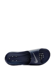 Nike Navy/White Victori One Sliders - Image 4 of 6