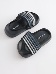 Black Touch Fastening Stripe Sliders - Image 1 of 11