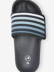 Black Touch Fastening Stripe Sliders - Image 10 of 11