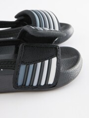 Black Touch Fastening Stripe Sliders - Image 7 of 11