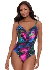 Miraclesuit Multi Bonita Tummy Control Black Swimsuit - Image 2 of 5