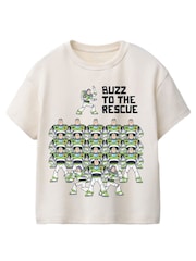 Rags & Rascals White Disney Toy Story Buzz To The Rescue T-Shirt - Image 1 of 3