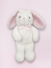 Babyblooms Baby Personalised 100% Cotton Bunny with Muslin Wrap Gift Set - Image 5 of 7