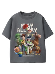 Rags & Rascals Grey Disney Toy Story Play All Day T-Shirt - Image 1 of 3