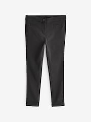 Black Longer Length School Skinny Stretch Trousers (3-18yrs) - Image 6 of 8