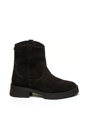 Steve Madden Mina Bootie Black Suede - Image 1 of 5