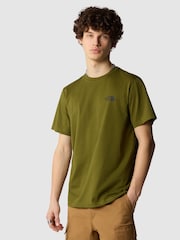 The North Face Light Green Mens Simple Dome T-Shirt - Image 2 of 4