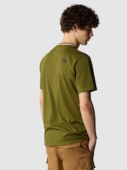 The North Face Light Green Mens Simple Dome T-Shirt - Image 3 of 4