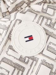 Tommy Hilfiger New York Steppjacke mit abstraktem Logoprint, Weiß - Bild 11 von 11