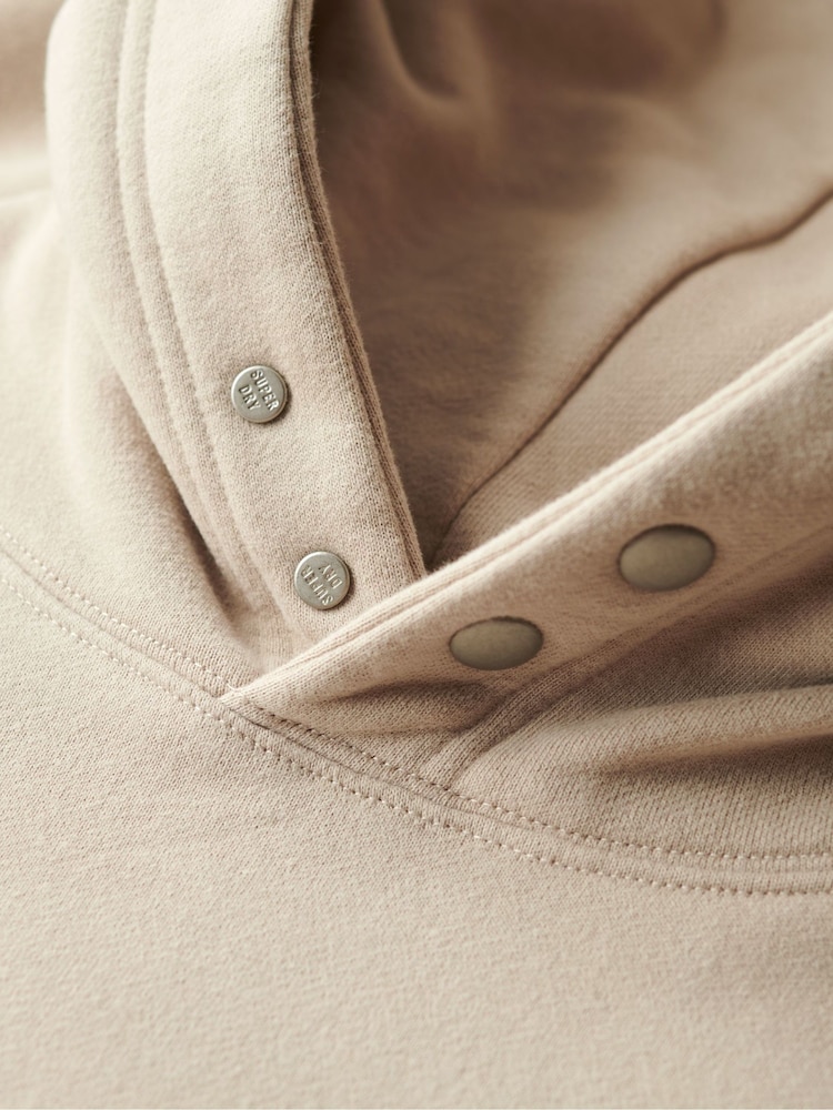 Superdry Chateau Grey Luxury Sport Loose Hoodie - Image 6 of 6