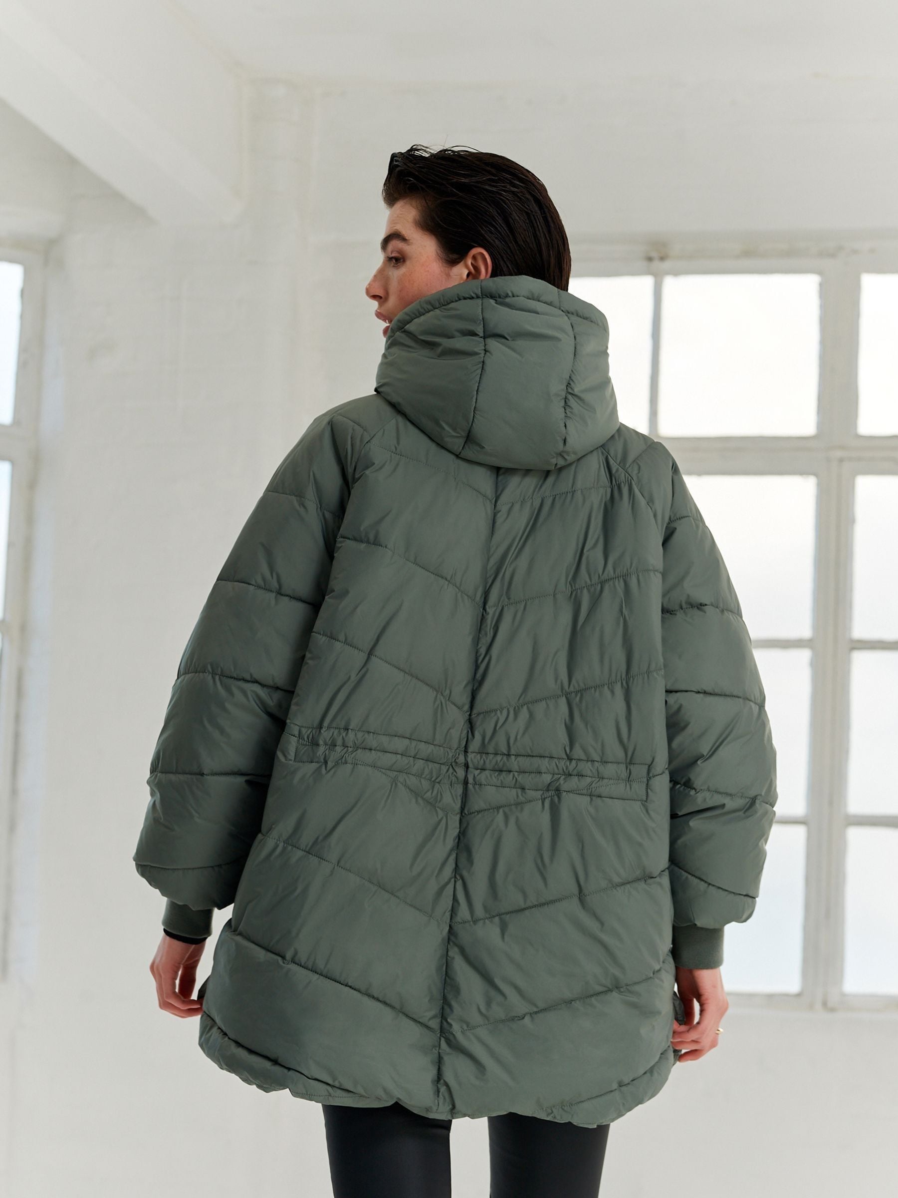 Next sage padded coat shop