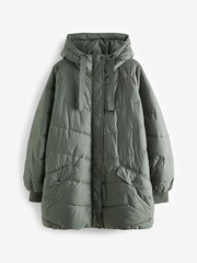 Salbeigrün - Leichte, wattierte Jacke - Bild 5 von 7