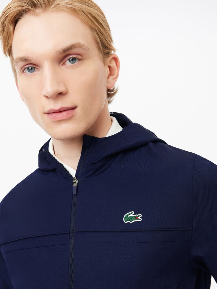 Lacoste Blue Zip Through Training Jacket - Image 2 of 8