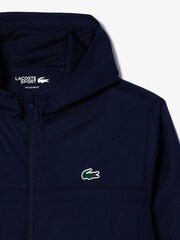 Lacoste Blue Zip Through Training Jacket - Image 6 of 8