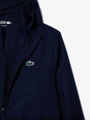 Lacoste Blue Zip Through Training Jacket - Image 7 of 8