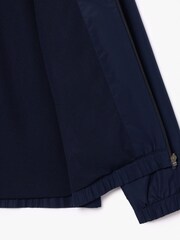 Lacoste Blue Zip Through Training Jacket - Image 8 of 8