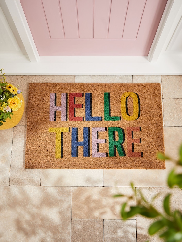 Multi Hello There Doormat - Image 4 of 4