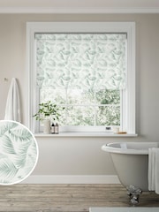 Sage Green Fern Leaf Made to Measure Blackout Roller Blind - Image 1 of 6