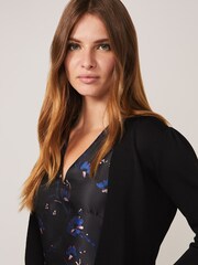 Phase Eight Black Knitted Adah Occasion Jacket - Image 4 of 6