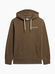 Superdry Dark Khaki Tattoo Graphic Hoodie - Image 5 of 7