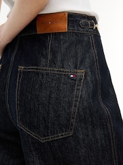 Tommy Hilfiger Black Indie High Rise '70s Wide Jeans - Image 6 of 7