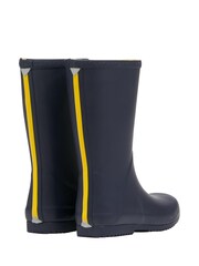 Joules Blue Roll Up Wellies - Image 2 of 6