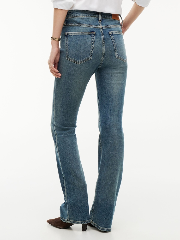Tommy Hilfiger Blue Skye Mid Rise Bootcut Jeans - Image 2 of 7 Tommy Hilfiger Blue Skye Mid Rise Bootcut Jeans - Image 2 of 7