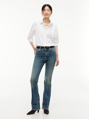 Tommy Hilfiger Blue Skye Mid Rise Bootcut Jeans - Image 5 of 7