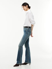 Tommy Hilfiger Blue Skye Mid Rise Bootcut Jeans - Image 6 of 7