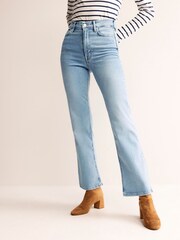 Boden Blue High Rise True Straight Jeans - Image 1 of 6