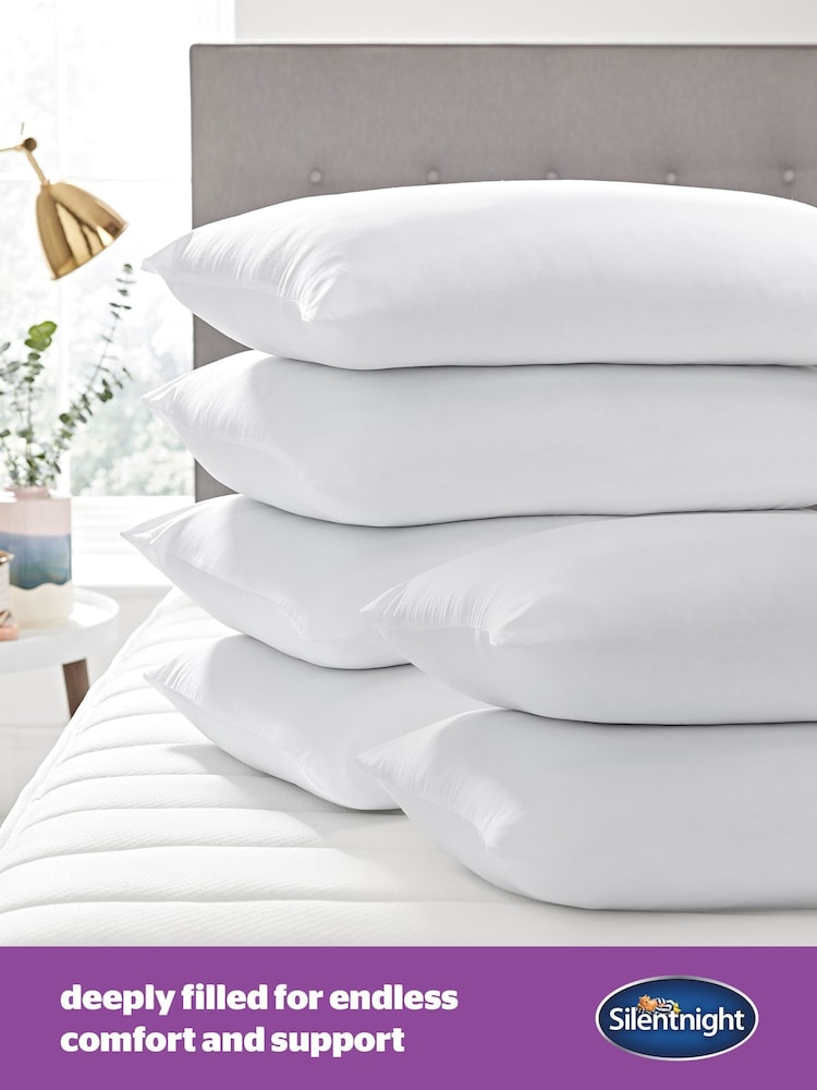 Silentnight 6 Pack Deep Sleep Pillows - Image 2 of 8