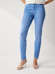 Bright Blue Supersoft Skinny Jeans - Image 1 of 6