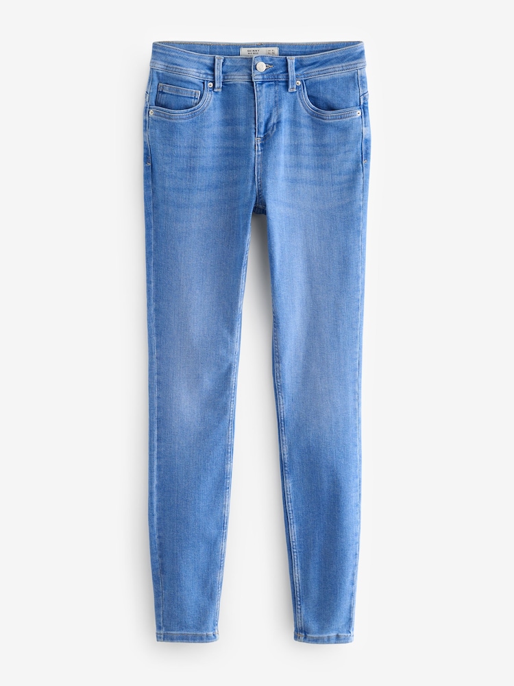 Bright Blue Supersoft Skinny Jeans - Image 2 of 6